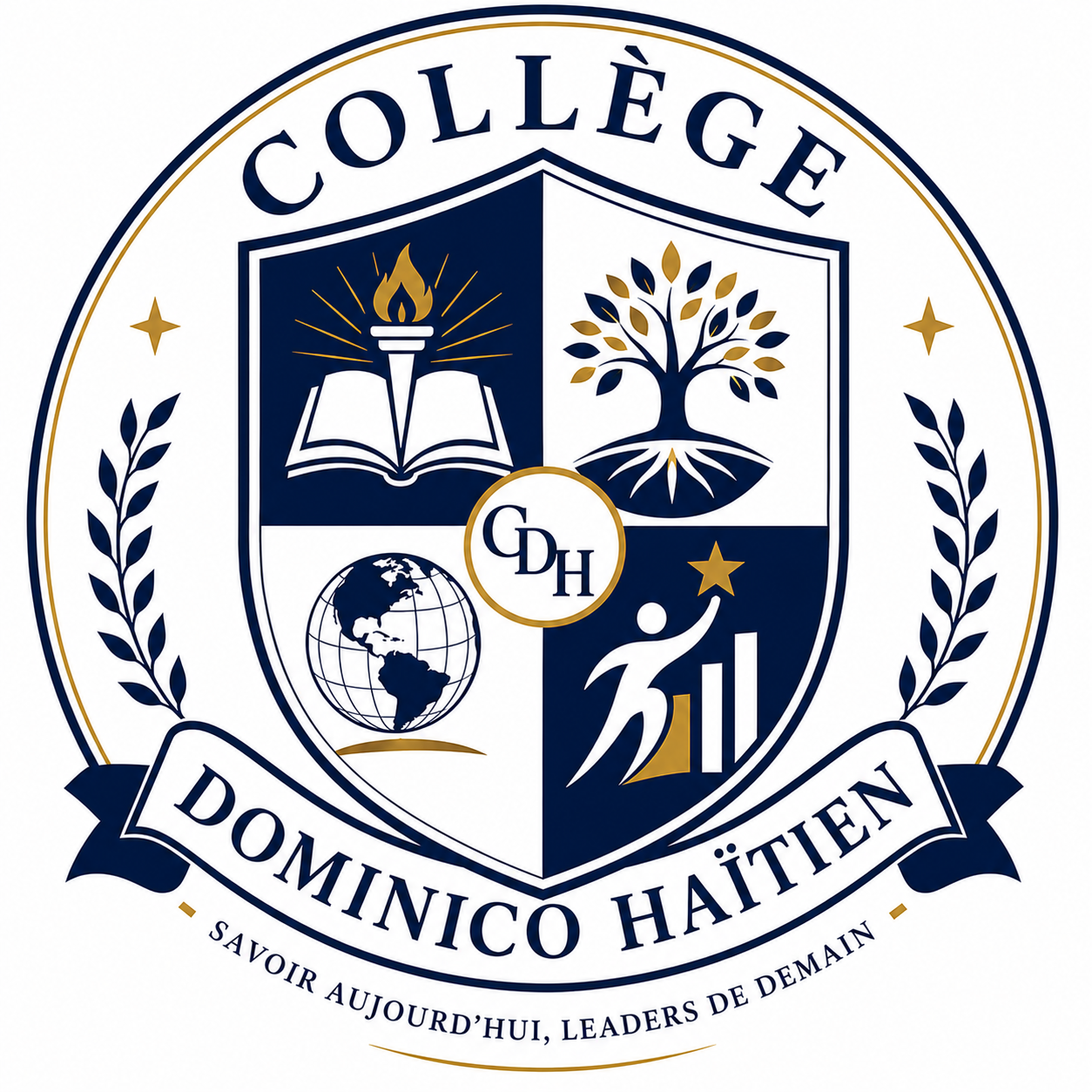 Logo Collège Dominico Haïtien (C.D.H)